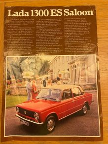 A4 Original Lada Sales Brochure