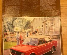 A4 Original Lada Sales Brochure