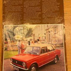 A4 Original Lada Sales Brochure