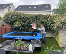 Large Trampoline & Net