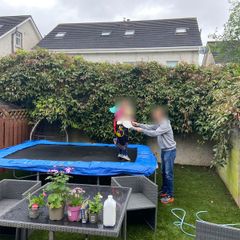 Large Trampoline & Net