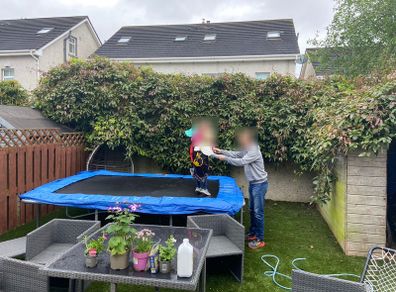Large Trampoline & Net