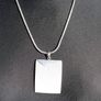 Stunning Sterling Silver Natural Shell Pendant Set. Image 2