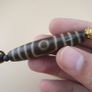 Rare 3 Eyes Tibetan Dzi Bead Vintage Agate Talisman Necklace Amulet Pendant Image 10