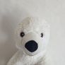 Ikea Snuttig Polar Bear Soft Toy Plush Image 2