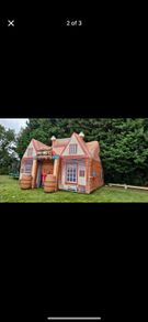 Inflatable pub would swap