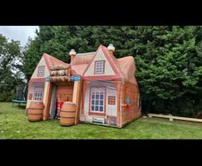 Inflatable pub would swap