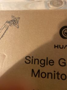 Huanuo Single Gas Spring Monitor Mount