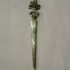 Sterling Silver St George paper / Envelope  Knife