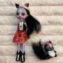 Mattel Enchantimals Sage Skunk Doll & Pet Used Please see photos Image 2