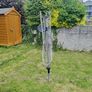 Rotary clothes line, aluminium. Image 2
