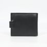 Leather RFID Wallet Slim Trifold Handmade Wallet Minimalist Card Holder Image 2