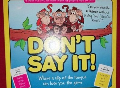 Don't Say It Game