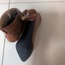 High heel Tan Ankle Boots.  S. 40-7. Image 4