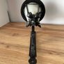French wrought iron milk shade Paris light Image 8