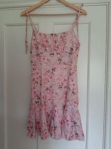 Brand new Shein Pink Sun dress -Size S