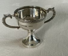 Solid Sterling Silver Trophy