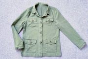 Army Style Cargo Summer Khaki Jacket
