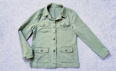 Army Style Cargo Summer Khaki Jacket