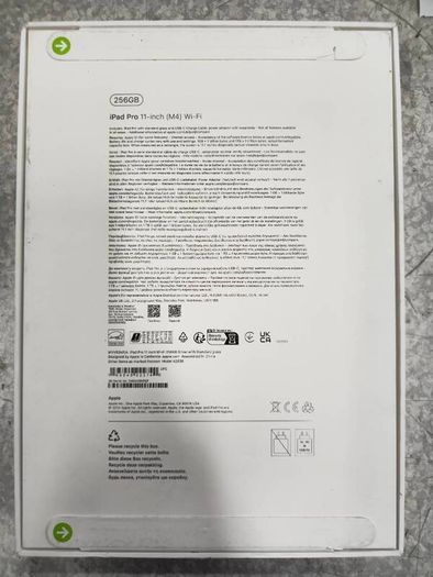 Apple Ipad Pro 11-inch (m4) Wifi 256gb Silver Brand New