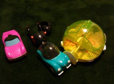 Zhu Zhu Pets a.k.a. Go Go Hamsters cars - mint condition