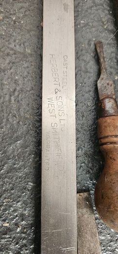 Wooden tool case with tools