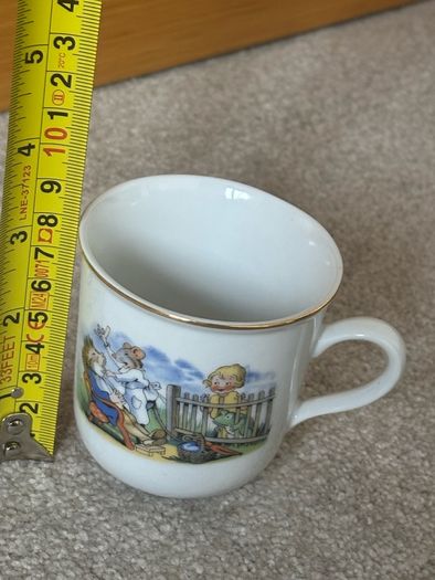 Vintage Czechoslovakian Doctor Bolito Porcelain Mug