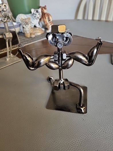 Nuts and bolts figurine
