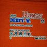 Brand new Hanes t-shirt size M neon orange high quality, low price Image 2