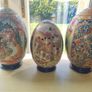 Three vintage Japanese Satsuma eggs Image 10