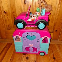 Sparkle Girls Jeep & Caravan Set