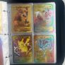 Pokemon Gold Foil Proxy Card Binder 160 Cards  Charizard Pikachu VMAX GX Image 7
