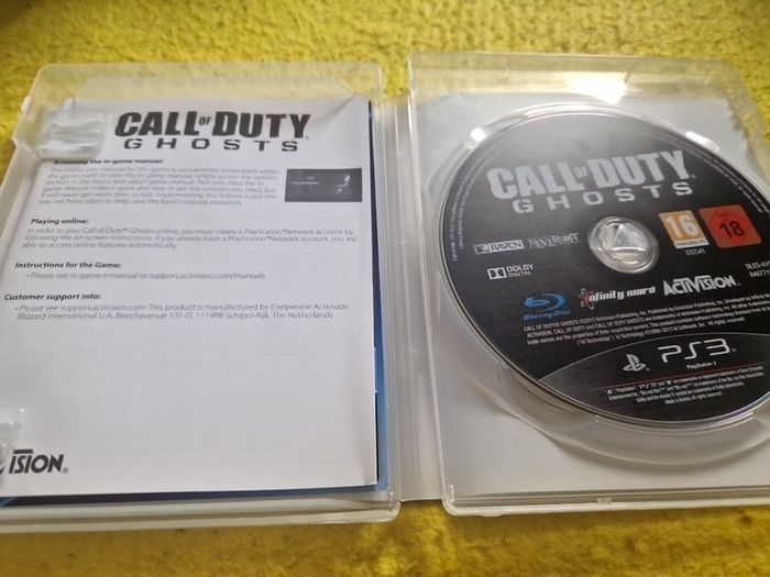 Call of Duty Ghost PlayStation3 Ps3 games Original