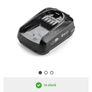 Flymo 2.0Ah battery with charger. Image 7