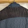 French Connection Mens Navy Quilted Jacket Size M Corduroy Elbow Patches FCUK Image 7