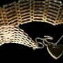 Vintage Hallmarked 9ct Gold Gate/Padlock Bracelet Image 9