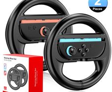Nintendo Switch 2 Steering Wheel Set, 2 Pack, Brand New