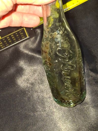 Antique Bottles with Embossed Names, Dublin etc. PRICE IS FOR 1 ONLY.