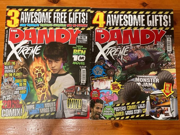 Comics: 'The Dandy Xtreme' 2007-2008 (10 numbers)
