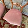 Set of 4 Victorian walnut Dining Chairs. Image 9