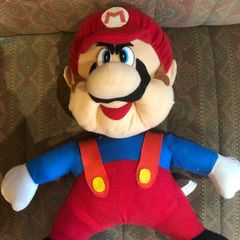 Retro Mario plush toy