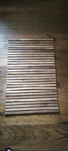 Indoor & Outdoor Acacia Bathroom Grate