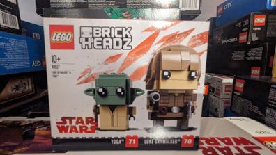 LEGO Brickheadz 41627 Luke Skywalker & Yoda (2 available)