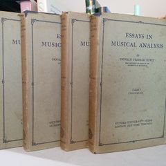 Essays in Musical Analysis by Donald Francis Tovey (4 Volume Set) (LP149)