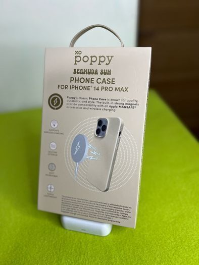 Fitted Skin Magsafe XO POPPY Case for the iPhone 14 Pro Max.