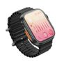 HOCO Y12 Ultra Smart Watch Sleek Black Colour with Black Strap Loop - Large. Fitness Tracker, Precision GPS, Action Button, Extra-Long Battery Life, 1.96" Brighter Retina Display Image 6