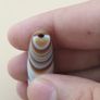 Vintage Suliemani Yemeni Eyes Stripe Pattern Agate Bead Amulet Image 8