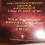 Bison BC - Quiet Earth - LP 2008- (rare) Image 2