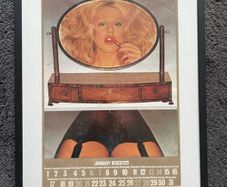 PIRELLI Calendar 1973 - Framed