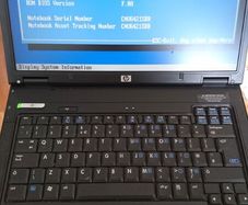 HP Compaq nx6310 (Intel Core 2 T5500 1667 MHz) + nx5000 for parts